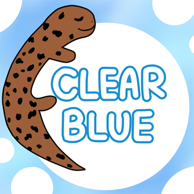 CLEAR BLUE
